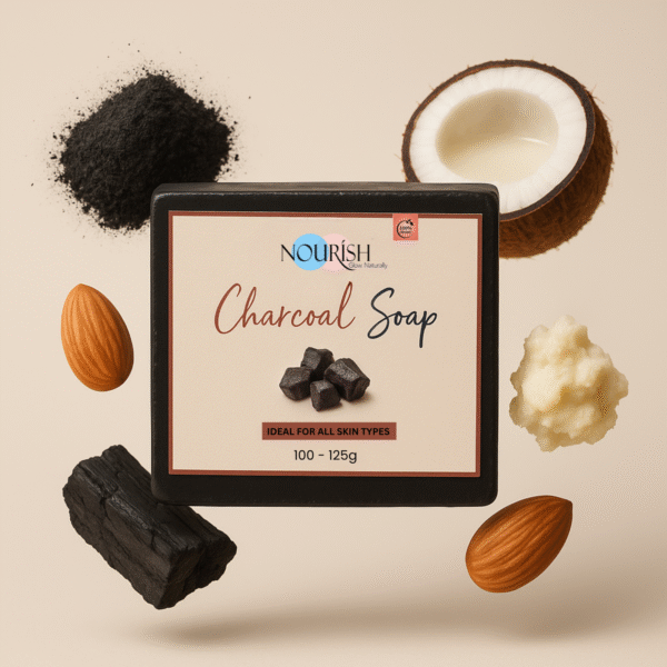 Charcoal soap